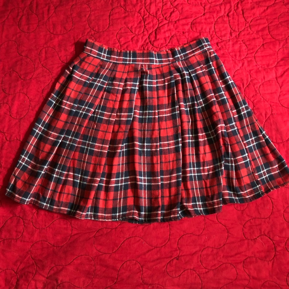 Plaid Skirt